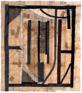 Luca Pignatelli, Icona, 2014, tecnica mista su carta intelata, 197 x 171,3