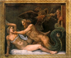 Giulio Romano, Giove e Olimpia, Mantova, Palazzo Te