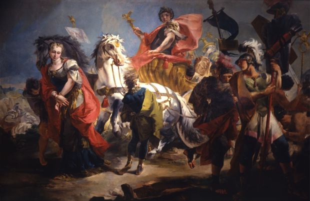 Giambattista-Tiepolo-Trionfo-di-Aureliano-1718-ca-Torino-Galleria-Sabauda-