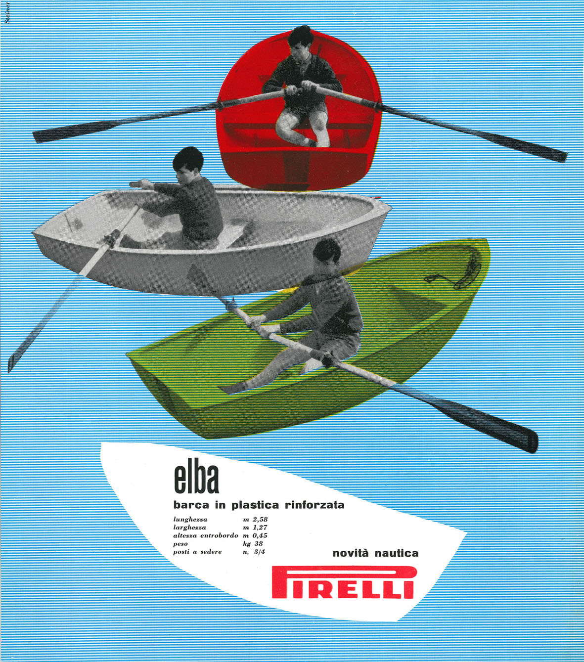 Una-pagina-pubblicitaria-per-barche-in-plastica-Pirelli-1961