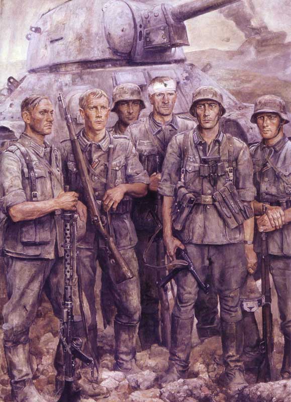 Wilhelm Sauter, Ostkämpfer, 1944, acquistato da Hitler