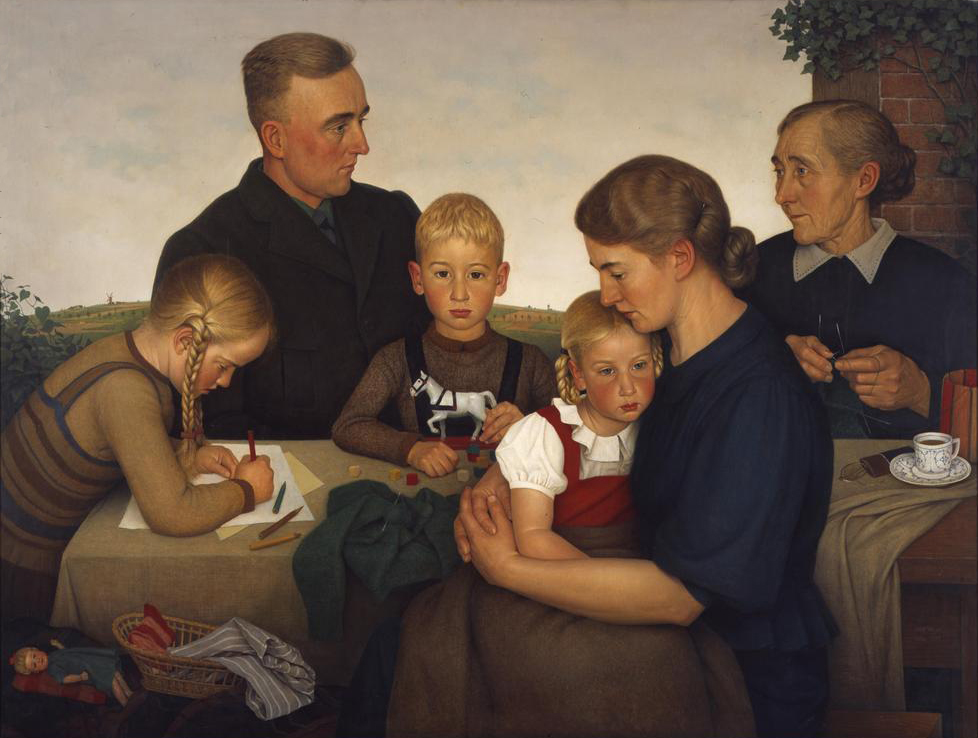 Adolf Wissel, La famiglia contadina Kahlenberger, 1939