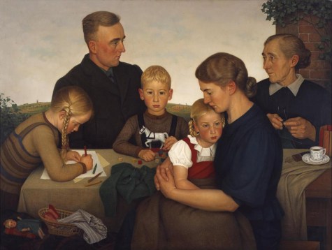 Adolf Wissel, La famiglia contadina Kahlenberger, 1939